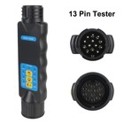 13 Pin Trailer Light Tester 12v Towing Caravan Tow Bar Wiring Circuit Plug Socke