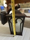 Antique Lightolier Cast Iron Wall Sconce Lantern