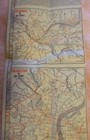 Vintage Pennsylvania Road Map 