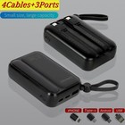 50000mah Fast External Portable Power Bank Backup Battery Charger For Cell Phone