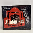 Vintage 2005 Linkin Park Glass Collector   s Clock Bioworld Band Merch W  Box