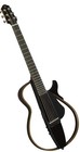 Yamaha Slg200s Tbl Steel String Silent Guitar With Hard Gig Bag  Translucent   