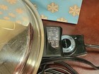 Vtg Saladmaster 7817 Stainless Steel 11  Oil Core Electric Skillet Pan Vapor Lid