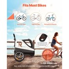 Uimoso Pet Bicycle Trailer   Stroller Dog Bike Carrier 100 Lb Water Resistant