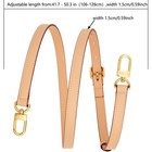 Vachetta Leather Adjustable Crossbody Strap Women Crossbody Leather Purse Str   