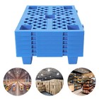 6 Pcs Plastic Pallets Interlocking Storage Pallets For Warehouses  Factories