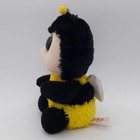 Ty Beanie Boos Buzby Plush Bee Stuffed Animal 7 Inch Sparkle Eyes Big Eyes Toy