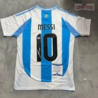 Lionel Messi Signed Argentina Jersey 2024 Home  10 Autographed Beckett Coa Bas