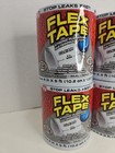 4 Pack  Flex Tape Strong Rubberized Waterproof Tape Clear  4  X 25  Sealed Rolls