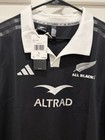 Adidas New Zealand All Blacks Rugby Home Jersey Men   s Large Bnwt Ix3112