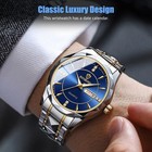 Waterproof Men Watch Stainless Steel Quartz Luminous Classic Business Wristwatch