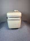 Vintage Samsonite Silhouette Train Case Cosmetic Makeup Travel Luggage Ivory