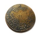 Haiti 50 Centimes An 1828 - An25 Km20a Copper Coin