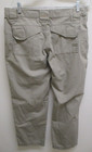 Tru-spec Khaki Poly Cotton Tactical Rip-stop Pants Zip Pockets   Women s Size 12