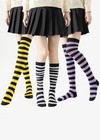 6 Pairs Women s Thigh High Socks - Over Knee Warm Stockings For Boots  Cospla   