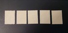 China Taiwan Lot Of 5 1966 Postage Due Stamps No Gum 