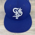 St Paul Saints Hat Cap New Era Fitted 7 1 4 Milb Minor League Baseball Blue
