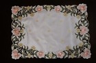 Embroidered Cutwork Lace Embroidery Placemat Table Runner Wedding Party Events