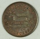 1837 Hard Times Token Executive Experiment Copper Choice Unc 