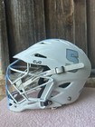 Evo Warrior White blue Matte Lacrosse Helmet S m Great Condition