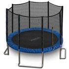 Serene Life Large Outdoor Jumping Fun Trampoline  With Safety Net Cage