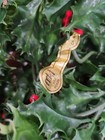 Vintage Soft Plastic Green Holly Red Berry Christmas Garland Mkt Mid Century 8ft