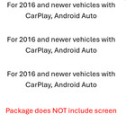 Ottocast Wireless Carplay Adapter Baby Car Camera 1080p Rear Seat Safety For Pet