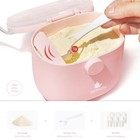 Baby Formula Dispenser  Portable Milk Powder Dispenser Container With Carry H   