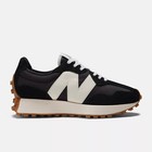 Authen   newbalance 327 Women s Black With White And Mineral Red Us Size Freeship