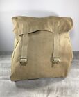 Army Canvas Rucksack Backpack Field Military British Pack Vintage Wwii Ww2 Era