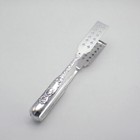 Heraldic Asparagus Tongs Whiting Sterling Silver 1880 No Mono