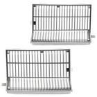 Chrome Grille Grill For Oldsmobile Cutlass 2 Door 1981-1986 22531190 22531191