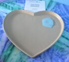 Pampered Chef  new  Medium Heart-shaped Baking Stone- Unglazed - Incentive Award