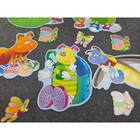 Carson-dellosa Cutouts Bugs Vtg Caterpillar Insect Classroom Bulletin Board Set
