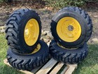 Hd 10-16 5 Sks-8 Skid Steer Tires rims For New Holland L553 l555   More  6lug 
