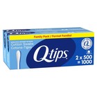 500 Cotton Swabs - Pack Of 12  Soft   Durable  Ideal For Makeup   Crafts