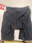 Womens Tyr Rcfex6a Black Comp 8 In Tri Short Size Large