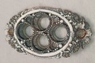 Vintage Metal Lipstick Holder - Missing Pearls And Rhinestones- Great Project 