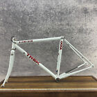 Vintage Trek 1000 Frame Set 48 Cm Small White 700c 126 Mm Usa Crmo Fork Alloy