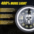 Rgb 7   Led Headlights Fog Turn Tail Brake Lights Combo For Jeep Wrangler Jk Jku