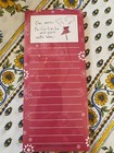 2 Mary Philips Designs Magnetic Note List Pads Theme Christmas 50 Sheets