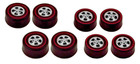8 Brightvision Redline Wheels     4 Large   4 Medium Hong Kong Bearing Style