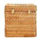Wicker Tissue Box Paper Dispenser Desktop Organizer Paper Towel Holder Facial