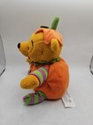 Vtg Disney Store Winnie The Pooh Jackolantern Pumpkin Halloween Bean Bag Plush