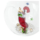 Swarovski Crystal Holiday Cheers Stocking And Candy Ball Ornament 5735700