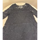 Nwt Lane Bryant Dress Womens Plus Size 20 Black Lace  A-line Knee Length New 
