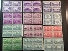 Scott   782-96   797-802 Blocks Of 4   2024 Scott Catalogue Value   35 60