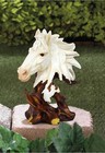 Handmade Decorative Polyresin Horse Head Statue Figurine Showpiece Home   Office