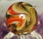  72  Jabo d a s   Marbles    green Av   Swirl Toys Mint