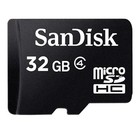 Sandisk 32gb Class 4 Microsd Microsdhc Sd Sdhc  Memory Card 32 Gb